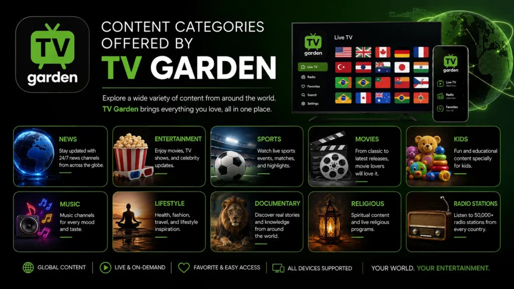TV garden APP